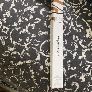 Line N Define dual liquid eyeliner blk /gld